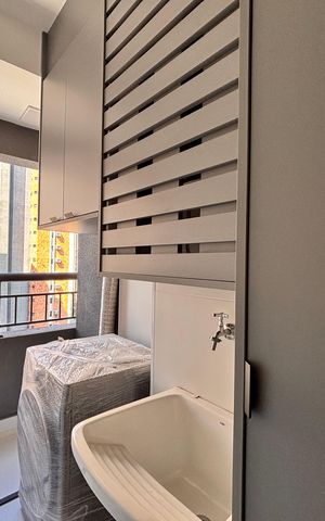 Apartamento à venda com 63m², 1 quarto e 1 vaga Apartamento à venda com 63m², 1 quarto e 1 vagaÁrea de Serviço