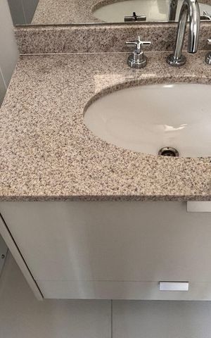 Apartamento à venda com 63m², 1 quarto e 1 vaga Apartamento à venda com 63m², 1 quarto e 1 vagaBanheiro da Suíte