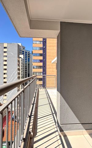 Apartamento à venda com 63m², 1 quarto e 1 vaga Apartamento à venda com 63m², 1 quarto e 1 vagaVaranda