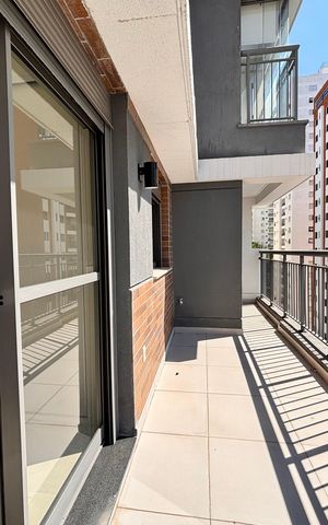 Apartamento à venda com 63m², 1 quarto e 1 vaga Apartamento à venda com 63m², 1 quarto e 1 vagaVaranda