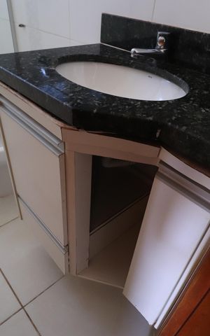 Apartamento para alugar com 134m², 3 quartos e 2 vagasBanheiro Social