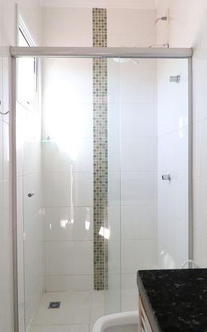 Apartamento para alugar com 134m², 3 quartos e 2 vagasBanheiro do Quarto 3