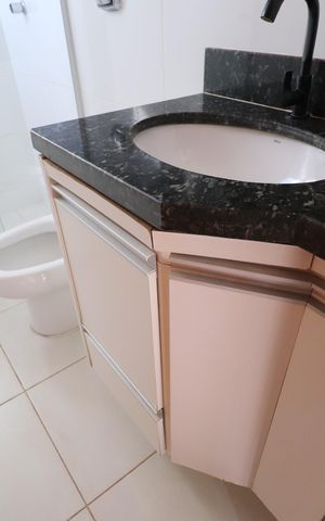 Apartamento para alugar com 134m², 3 quartos e 2 vagasBanheiro do Quarto 3
