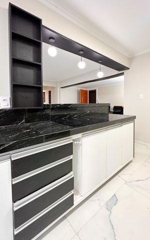 Apartamento para alugar com 119m², 2 quartos e 1 vagaCozinha