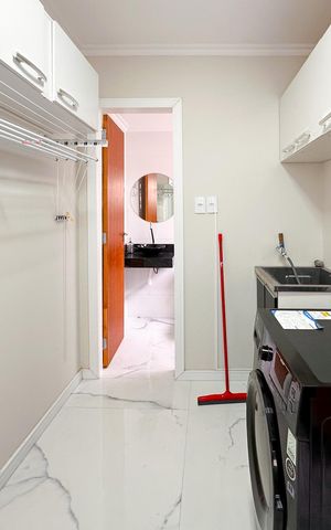 Apartamento para alugar com 119m², 2 quartos e 1 vagaLavanderia