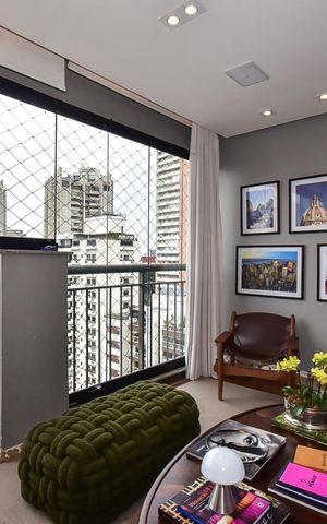 Apartamento para alugar com 178m², 3 quartos e 2 vagasVaranda