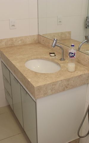 Apartamento para alugar com 160m², 3 quartos e 2 vagasBanheiro da Suíte 3