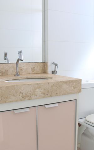 Apartamento para alugar com 160m², 3 quartos e 2 vagasBanheiro da Suíte 2