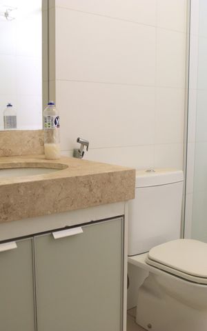Apartamento para alugar com 160m², 3 quartos e 2 vagasBanheiro da Suíte 3