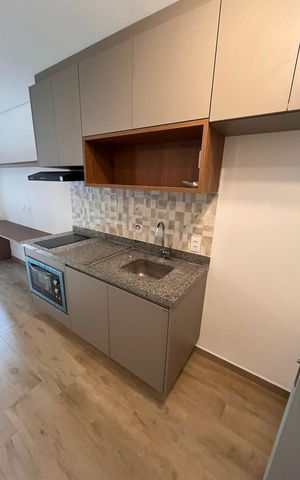 Studio para alugar com 30m², 1 quarto e sem vagaCozinha