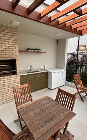 Apartamento à venda com 35m², 1 quarto e sem vagaÁrea comum - Churrasqueira