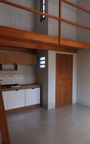 Casa para alugar com 32m², 1 quarto e 1 vagaSala/Cozinha