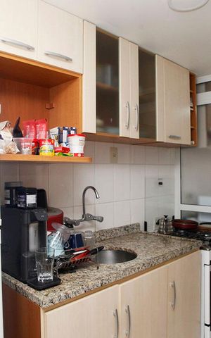 Apartamento à venda com 58m², 2 quartos e sem vagaCozinha e Área de Serviço