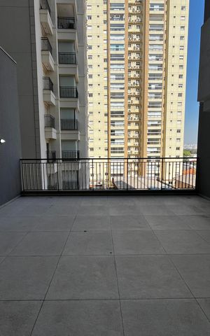 Studio à venda com 26m², 1 quarto e sem vagaÁrea gourmet