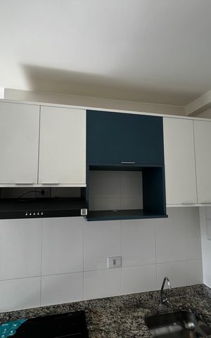 Studio à venda com 26m², 1 quarto e sem vagaCozinha