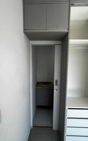 Studio à venda com 26m², 1 quarto e sem vagaBanheiro