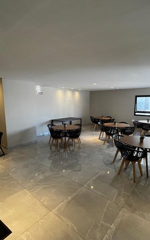 Studio à venda com 26m², 1 quarto e sem vagaÁrea comum - Salão de festas
