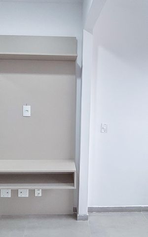 Apartamento à venda com 26m², 1 quarto e sem vaga Apartamento à venda com 26m², 1 quarto e sem vagaSala