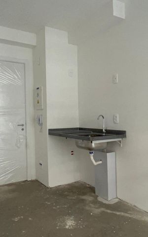Studio à venda com 26m², 1 quarto e sem vaga Studio à venda com 26m², 1 quarto e sem vagaSala