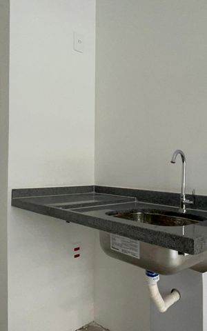 Studio à venda com 26m², 1 quarto e sem vaga Studio à venda com 26m², 1 quarto e sem vagaCozinha