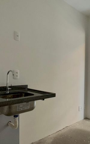 Studio à venda com 26m², 1 quarto e sem vaga Studio à venda com 26m², 1 quarto e sem vagaCozinha
