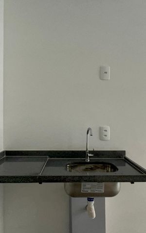 Studio à venda com 26m², 1 quarto e sem vaga Studio à venda com 26m², 1 quarto e sem vagaCozinha
