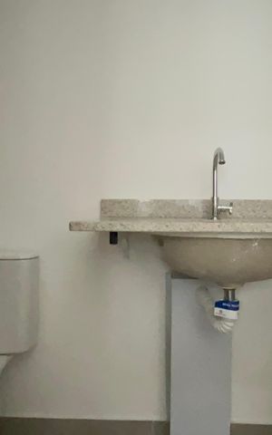 Studio à venda com 26m², 1 quarto e sem vaga Studio à venda com 26m², 1 quarto e sem vagaBanheiro da Suíte