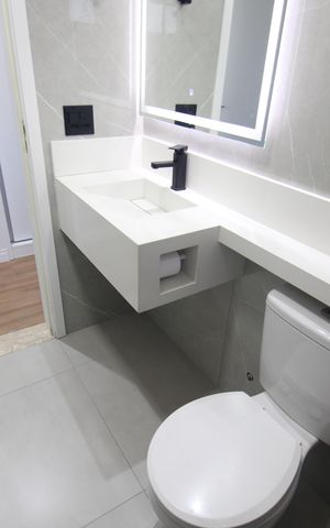 Apartamento à venda com 149m², 3 quartos e 3 vagasBanheiro da Suíte