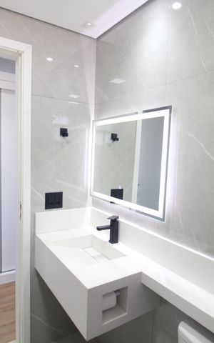 Apartamento à venda com 149m², 3 quartos e 3 vagasBanheiro da Suíte