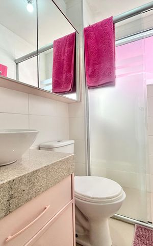 Apartamento à venda com 43m², 2 quartos e 1 vaga Apartamento à venda com 43m², 2 quartos e 1 vagaBanheiro