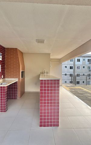 Apartamento à venda com 43m², 2 quartos e 1 vaga Apartamento à venda com 43m², 2 quartos e 1 vagaÁrea comum - Churrasqueira