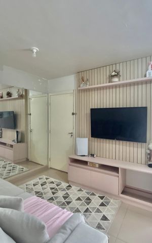 Apartamento à venda com 43m², 2 quartos e 1 vaga Apartamento à venda com 43m², 2 quartos e 1 vagaSala