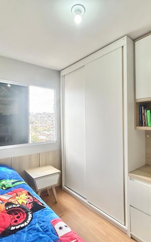 Apartamento à venda com 43m², 2 quartos e 1 vaga Apartamento à venda com 43m², 2 quartos e 1 vagaQuarto 2