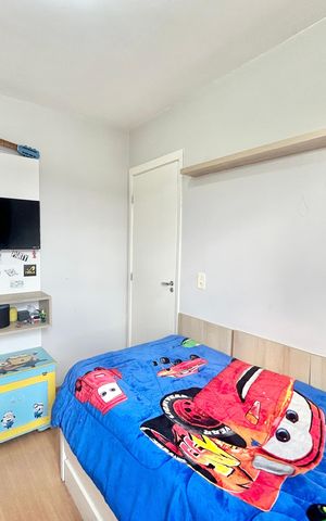 Apartamento à venda com 43m², 2 quartos e 1 vaga Apartamento à venda com 43m², 2 quartos e 1 vagaQuarto 2