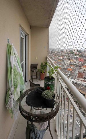 Apartamento à venda com 28m², 1 quarto e sem vaga Apartamento à venda com 28m², 1 quarto e sem vagaVaranda da Sala