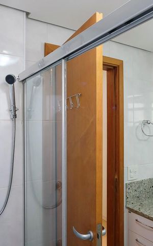 Apartamento para alugar com 123m², 3 quartos e 3 vagasBanheiro da Suíte 2