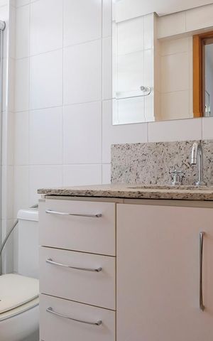 Apartamento para alugar com 123m², 3 quartos e 3 vagasBanheiro da Suíte 1