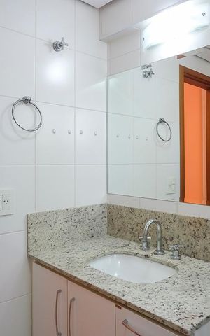 Apartamento para alugar com 123m², 3 quartos e 3 vagasBanheiro da Suíte 3