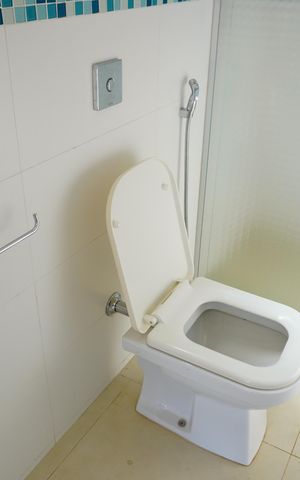 Casa de condomínio para alugar com 330m², 4 quartos e 4 vagasBanheiro da área Gourmet