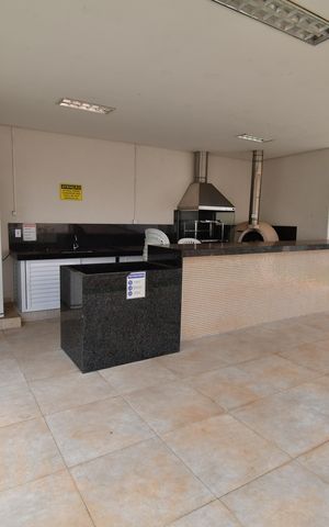 Casa de condomínio à venda com 95m², 2 quartos e 2 vagasÁrea comum - Churrasqueira