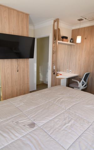 Casa de condomínio à venda com 95m², 2 quartos e 2 vagasSuíte 2