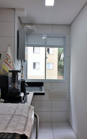 Apartamento para alugar com 44m², 2 quartos e sem vagaCozinha e Área de Serviço