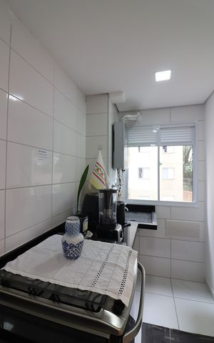 Apartamento para alugar com 44m², 2 quartos e sem vagaCozinha e Área de Serviço