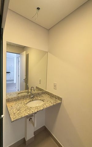 Apartamento à venda com 40m², 1 quarto e 1 vaga Apartamento à venda com 40m², 1 quarto e 1 vagaBanheiro Social