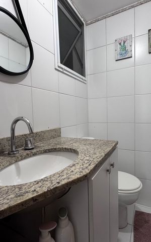 Apartamento à venda com 70m², 2 quartos e 1 vaga Apartamento à venda com 70m², 2 quartos e 1 vagaSuíte - Banheiro