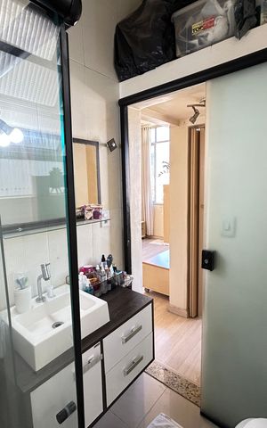 Apartamento à venda com 50m², 1 quarto e 1 vagaBanheiro