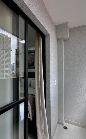 Studio para alugar com 26m², 0 quarto e sem vaga Studio para alugar com 26m², 0 quarto e sem vagaSacada