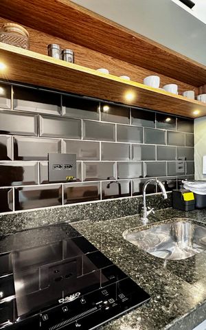 Studio para alugar com 26m², 0 quarto e sem vaga Studio para alugar com 26m², 0 quarto e sem vagaCozinha