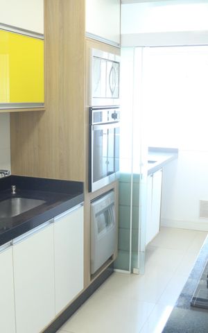 Apartamento para alugar com 65m², 2 quartos e 2 vagasCozinha