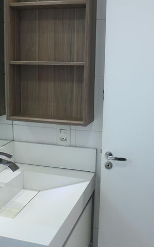 Apartamento para alugar com 65m², 2 quartos e 2 vagasBanheiro da Suíte 1